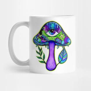 Trippy Drippy Mushroom Mug